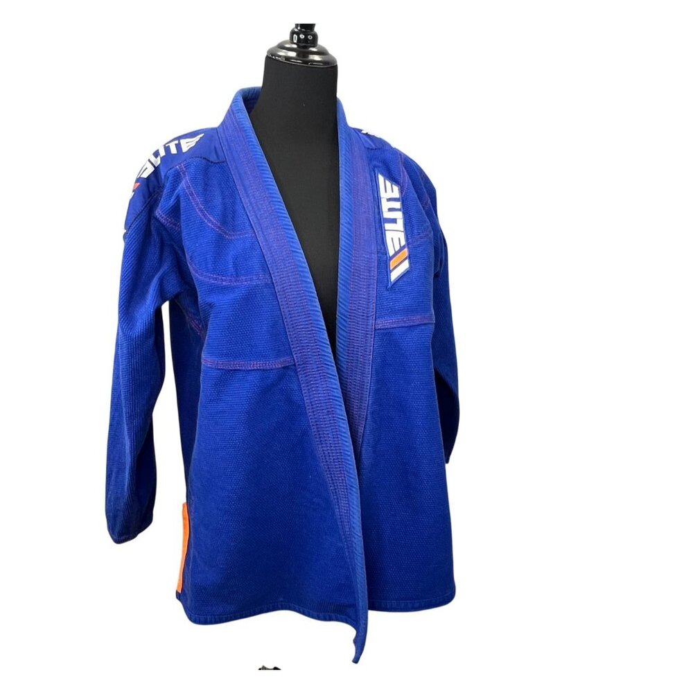 Elite Sports BJJ Gi Core Blue A2 Men Side Slits